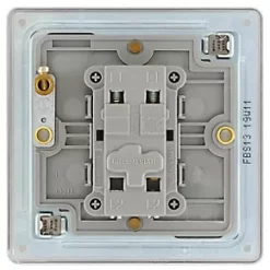 LAP 20A 16AX 1-Gang Intermediate Switch Brushed Stainless Steel -Steel Switches Sales 123KJ A3