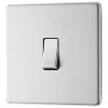 LAP 20A 16AX 1-Gang Intermediate Switch Brushed Stainless Steel -Steel Switches Sales 123KJ P