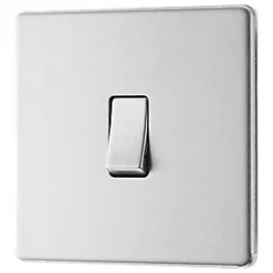 LAP 20A 16AX 1-Gang Intermediate Switch Brushed Stainless Steel
