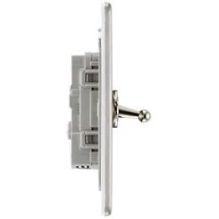 LAP 20A 16AX 1-Gang 2-Way Toggle Switch Brushed Stainless Steel -Steel Switches Sales 153KJ A2