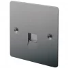 LAP Master Telephone Socket Brushed Stainless Steel -Steel Switches Sales 36596 P