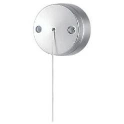 LAP 6A 2-Way Pull Cord Switch Brushed Steel -Steel Switches Sales 371CC A2