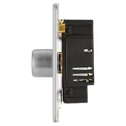 LAP 1-Gang 2-Way LED Dimmer Switch Brushed Stainless Steel -Steel Switches Sales 390KJ A2