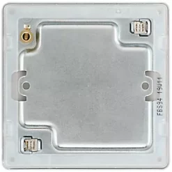 LAP 1-Gang Blanking Plate Brushed Stainless Steel -Steel Switches Sales 616KJ A3