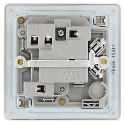 LAP 13A Switched Fused Spur Brushed Stainless Steel -Steel Switches Sales 652KJ A3