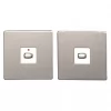Energenie 1-Gang 2-Way LED Master & Slave Dimmer Switch Set Brushed Steel -Steel Switches Sales 8468X P