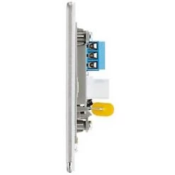 LAP Master Telephone Socket Brushed Stainless Steel -Steel Switches Sales 892KJ A2