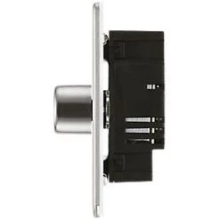 LAP 3-Gang 2-Way LED Dimmer Switch Brushed Stainless Steel -Steel Switches Sales 984KJ A2